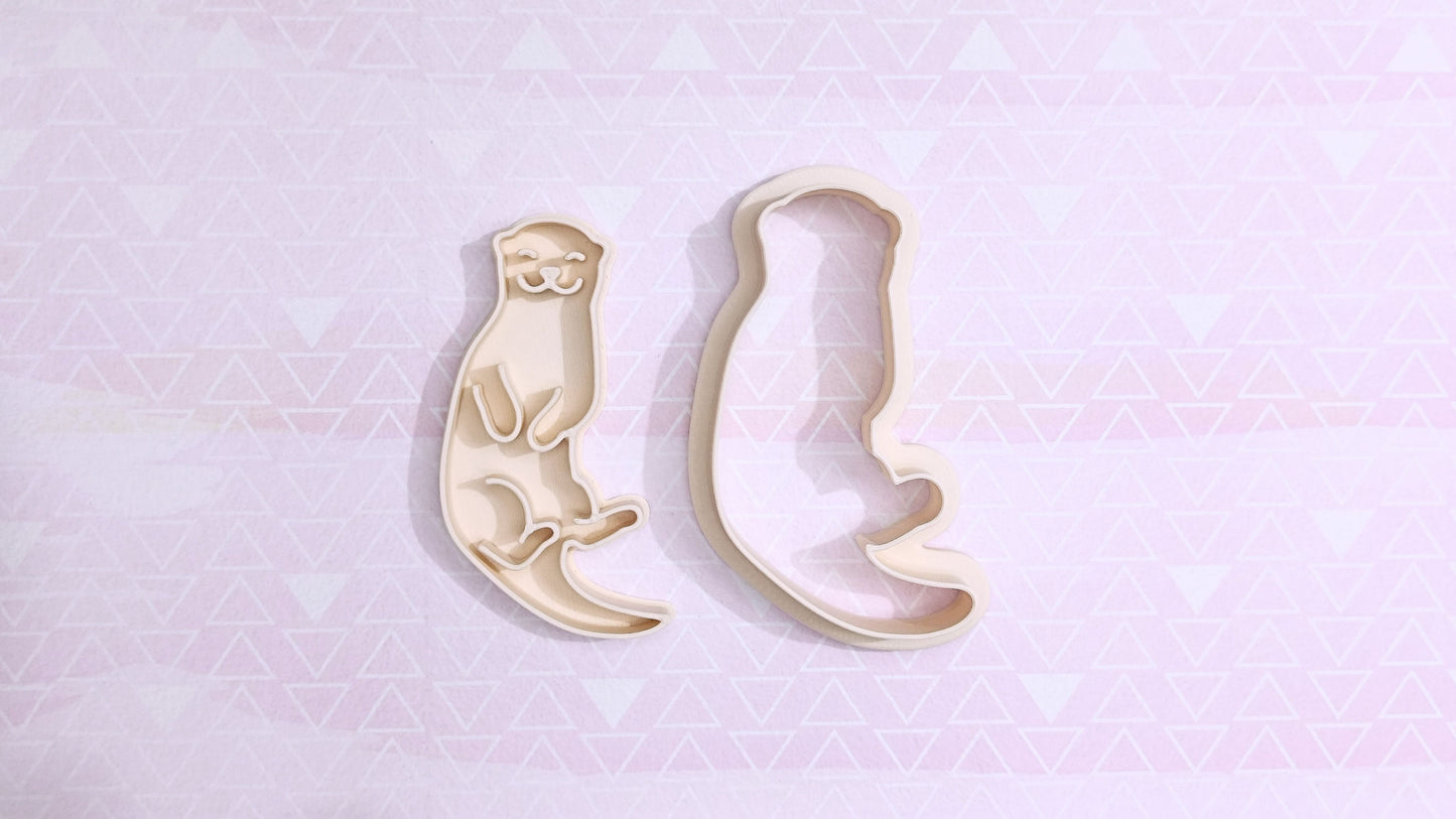 Otter - cookie cutter set