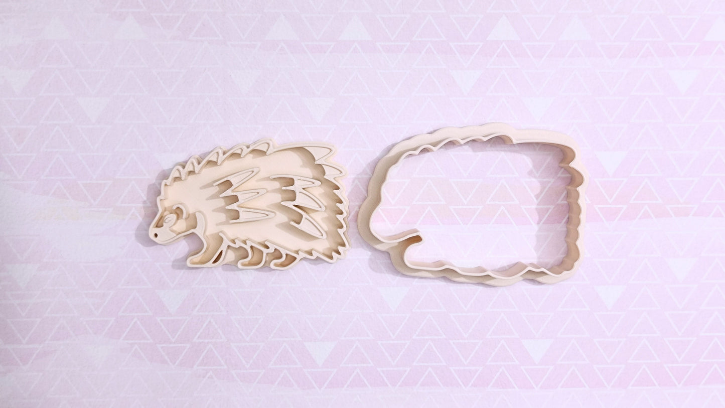 Porcupine - cookie cutter set