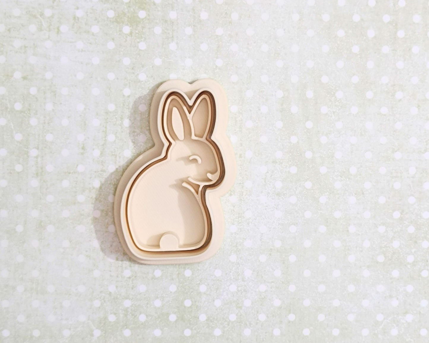 Turned bunny - cookie cutter set