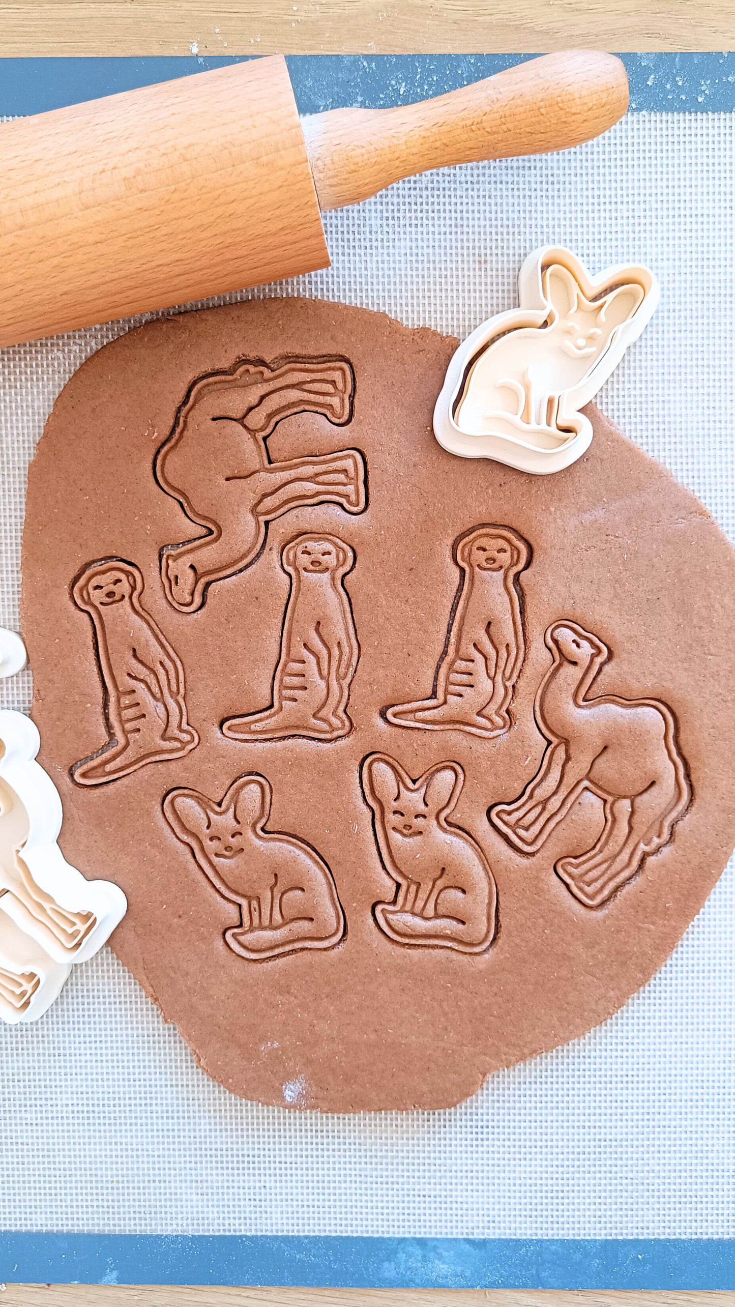 Meerkat - cookie cutter set