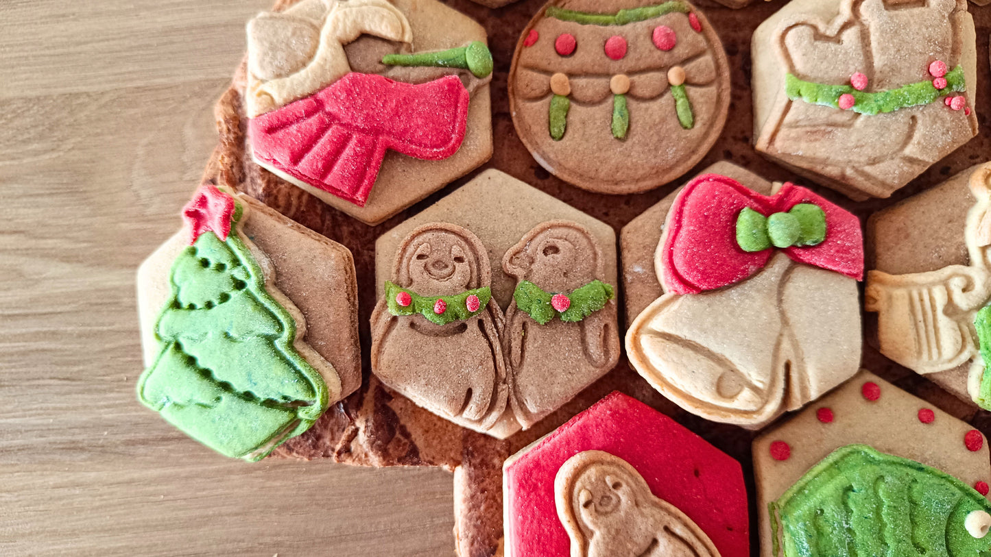 Christmas tree - cookie cutter set