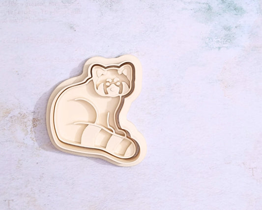 Red panda - cookie cutter set