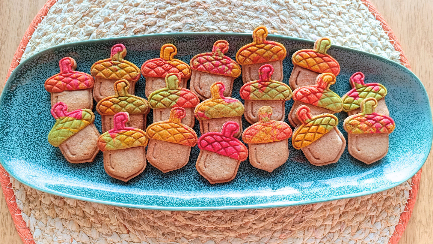 Acorn - cookie cutter set