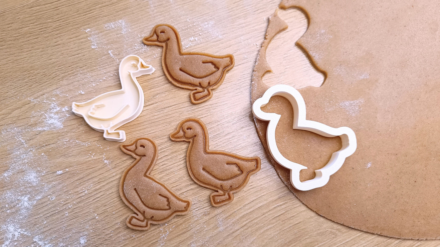 Goose - cookie cutter set
