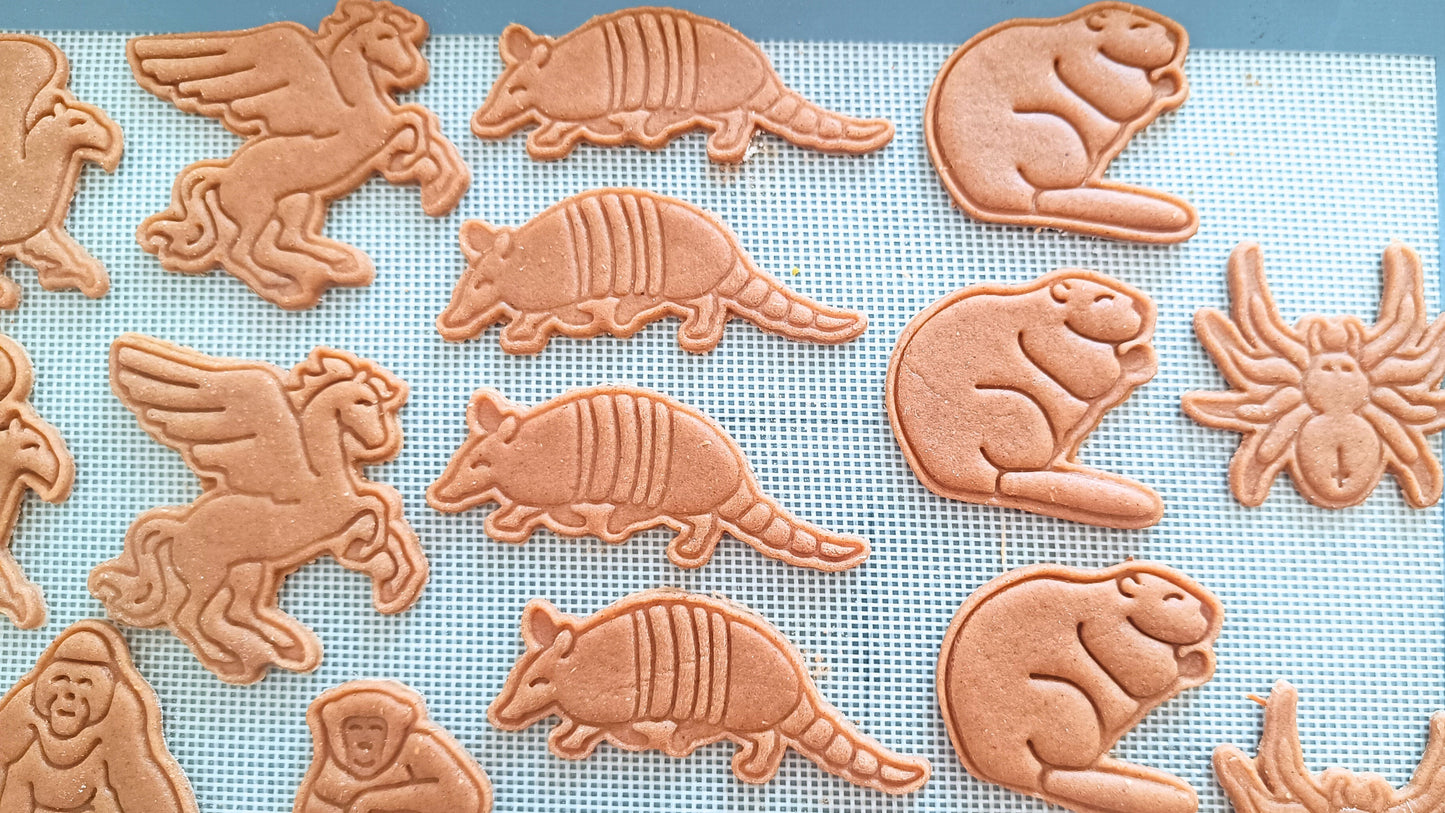 Armadillo - cookie cutter set