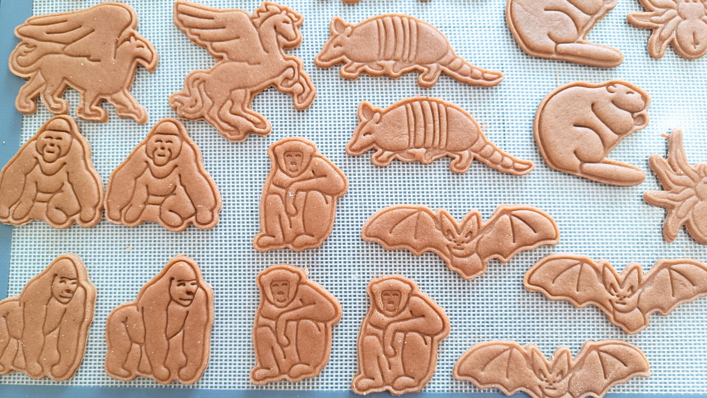 Gorilla - cookie cutter set