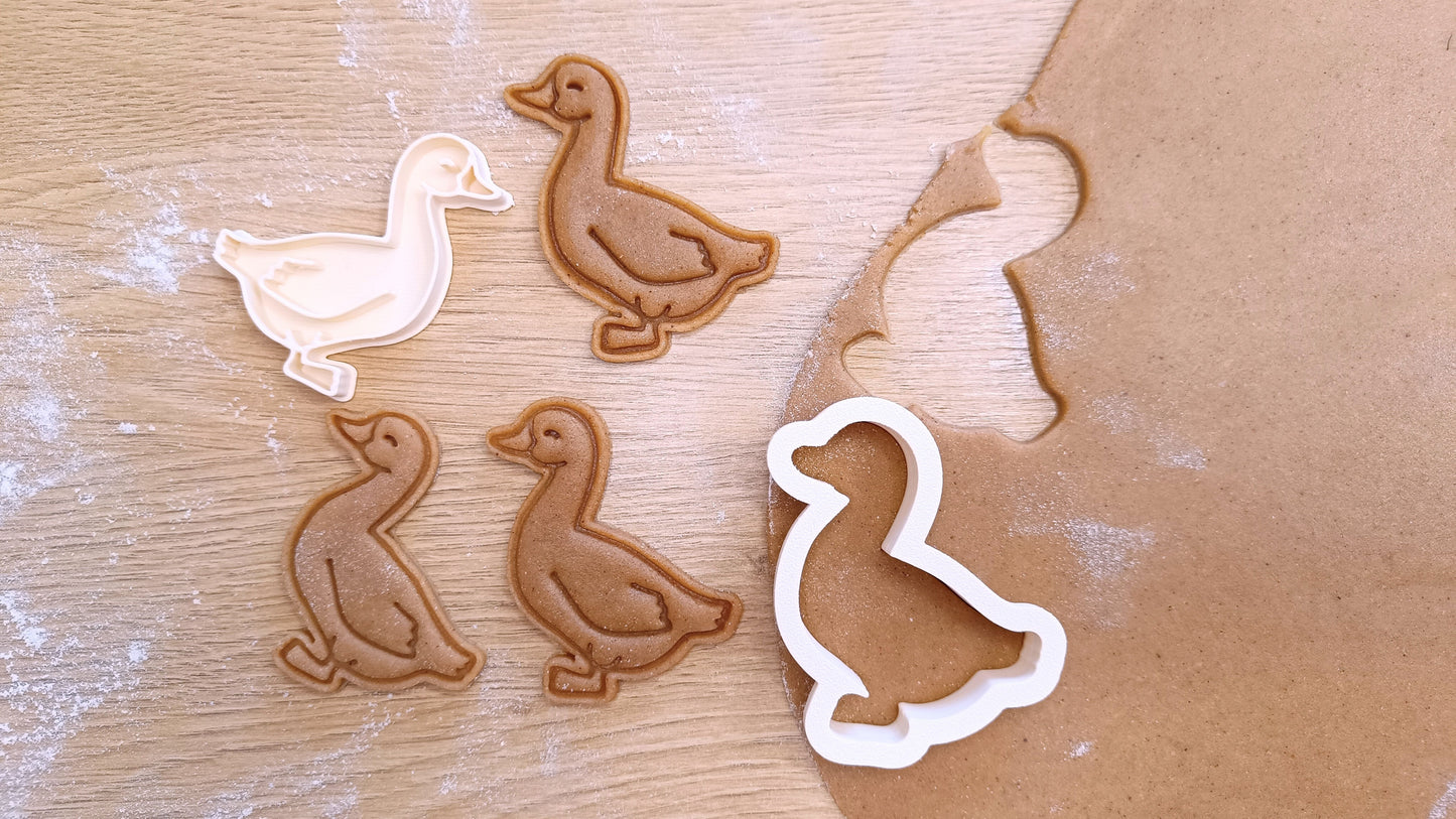 Goose - cookie cutter set