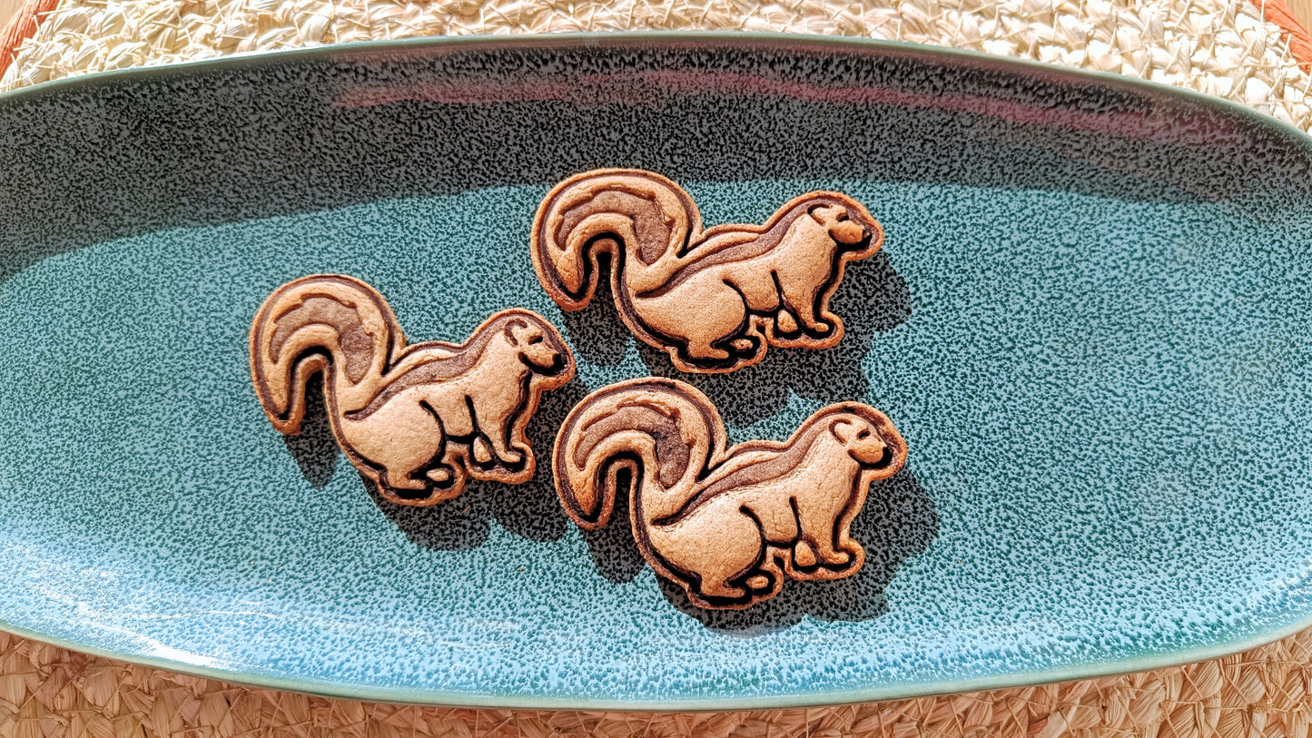 Skunk - cookie cutter set