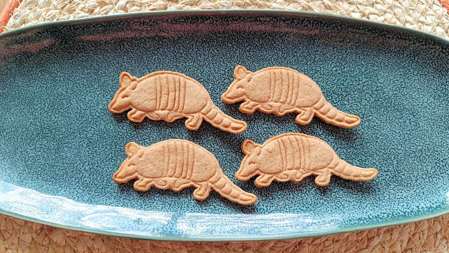 Armadillo - cookie cutter set