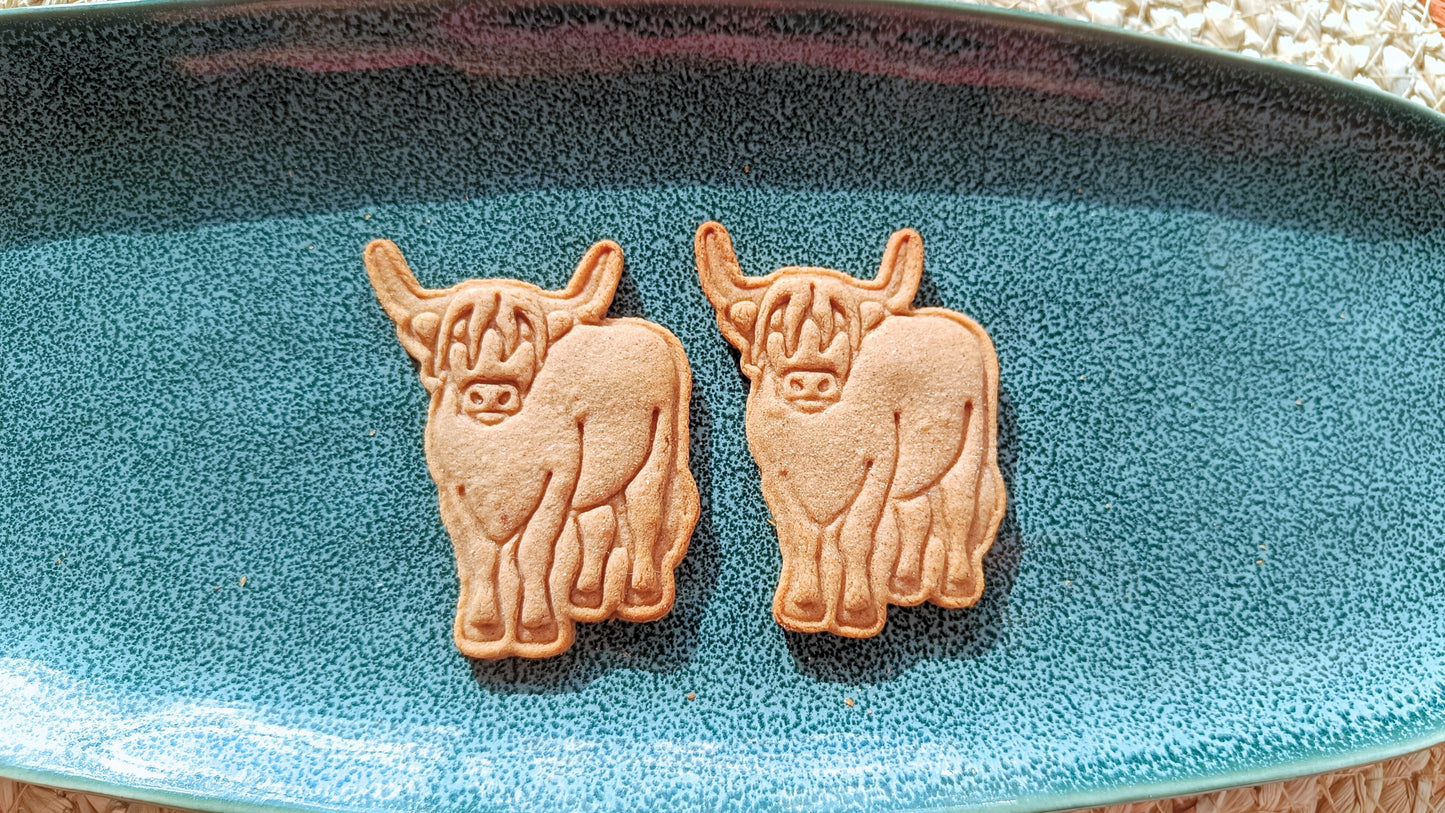 Highland cow - cookie cutter set
