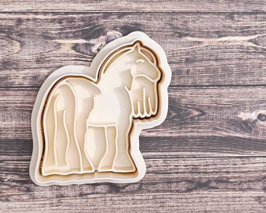 Gypsy vanner - cookie cutter set