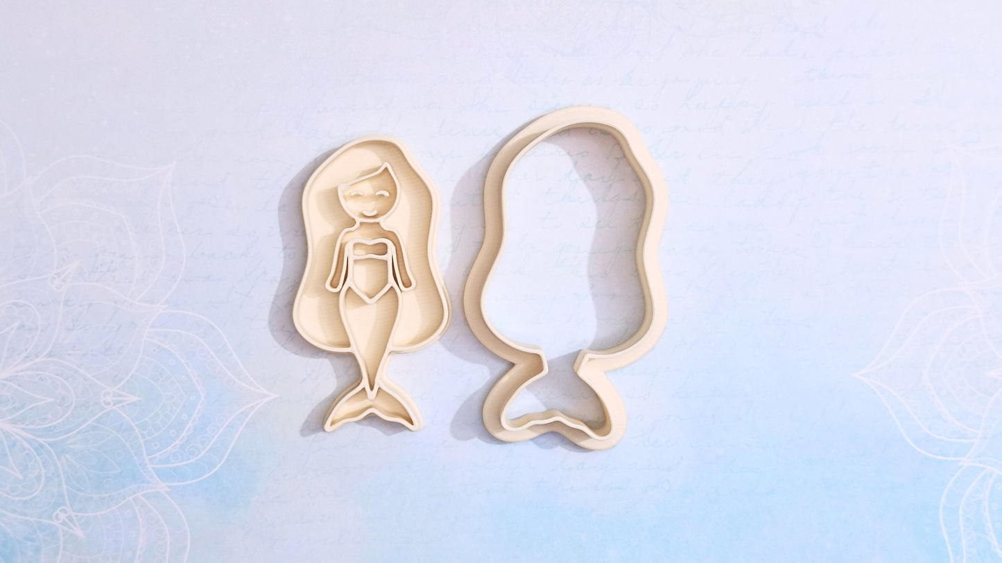 Mermaid - cookie cutter set