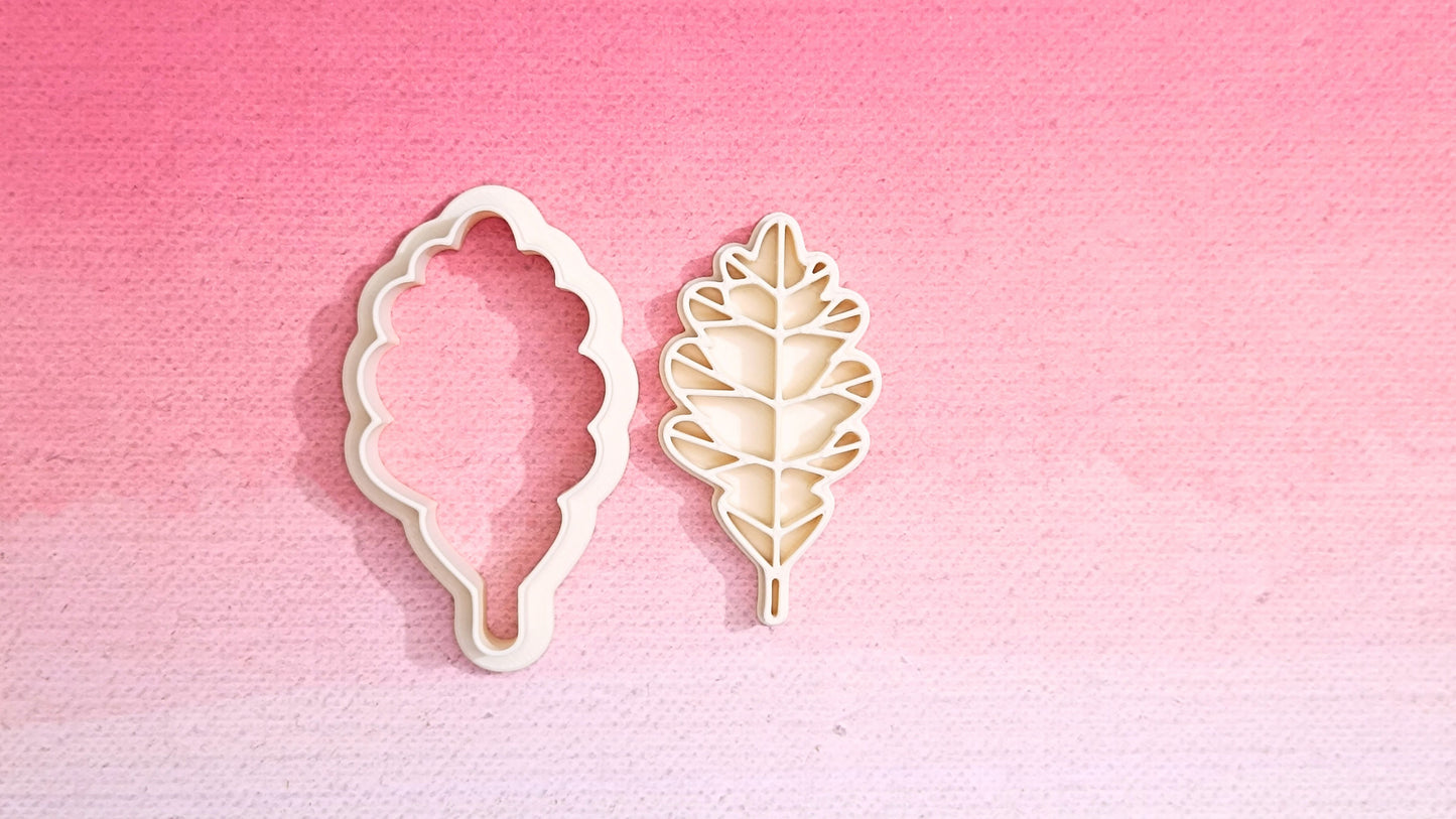 Oak leaf - cookie cutter set