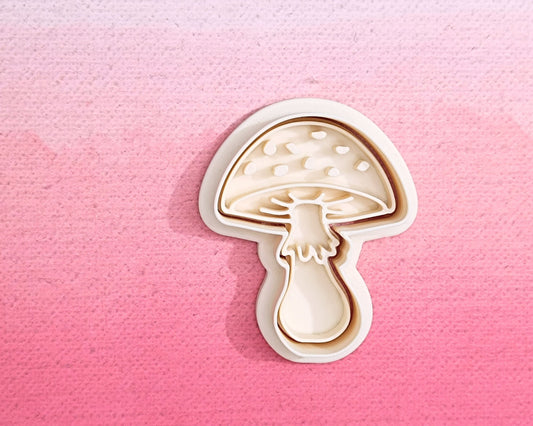 Toadstool - cookie cutter set