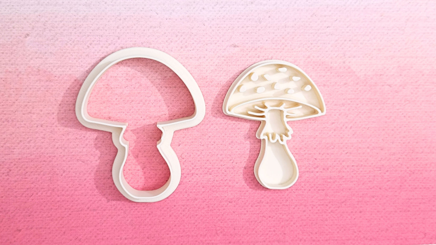 Toadstool - cookie cutter set