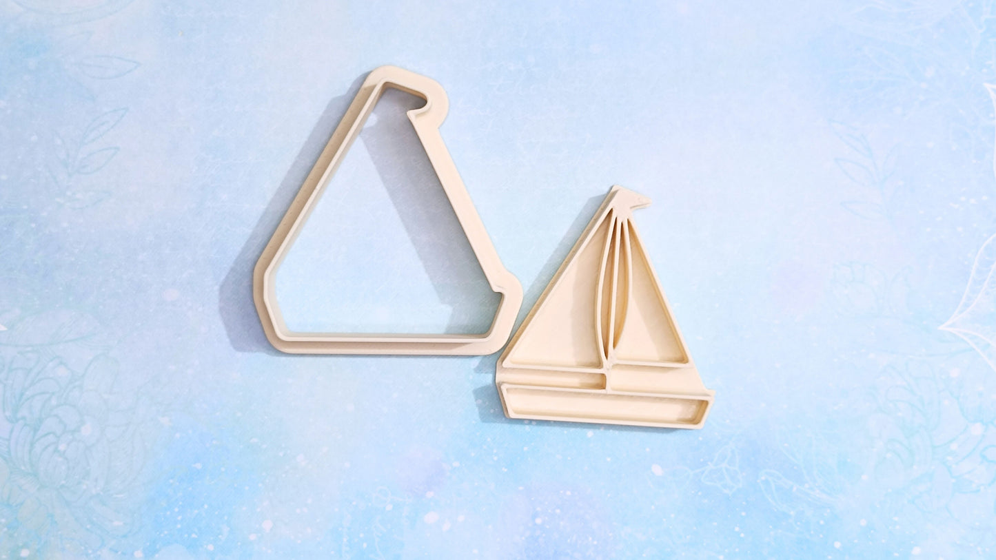 Sailing boat - cookie cutter set