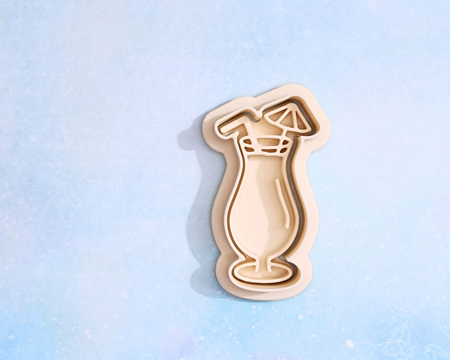 Cocktail with umbrella - cookie cutter set