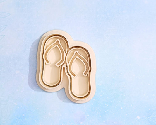 Flip-flops - cookie cutter set