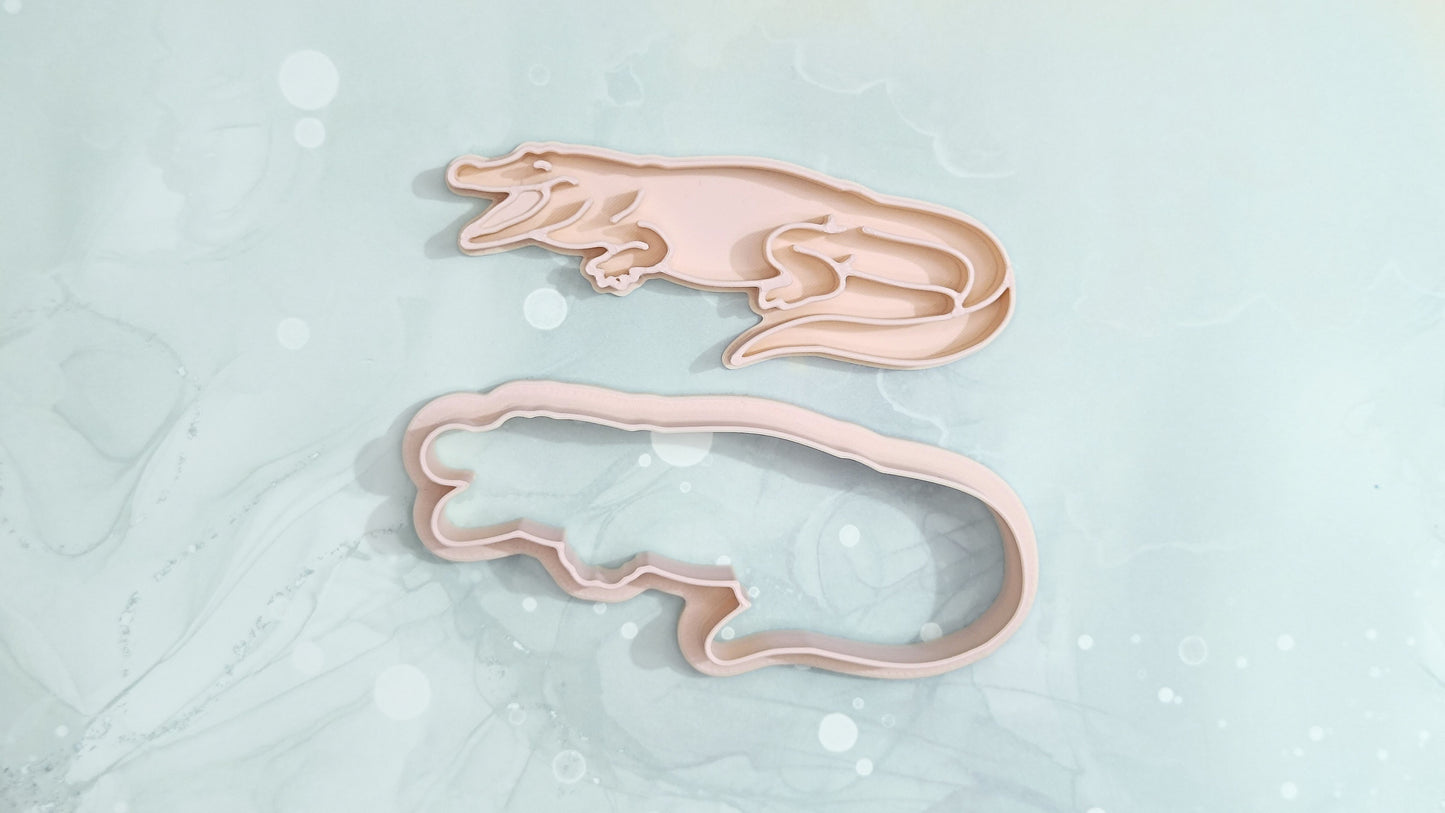 Crocodile - cookie cutter set
