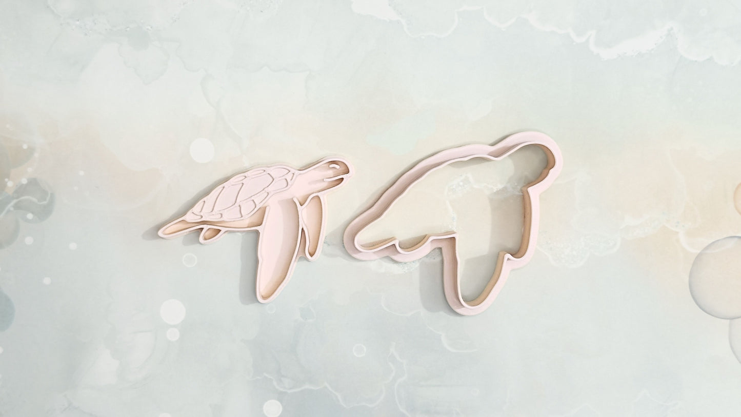 Sea turtle - cookie cutter set