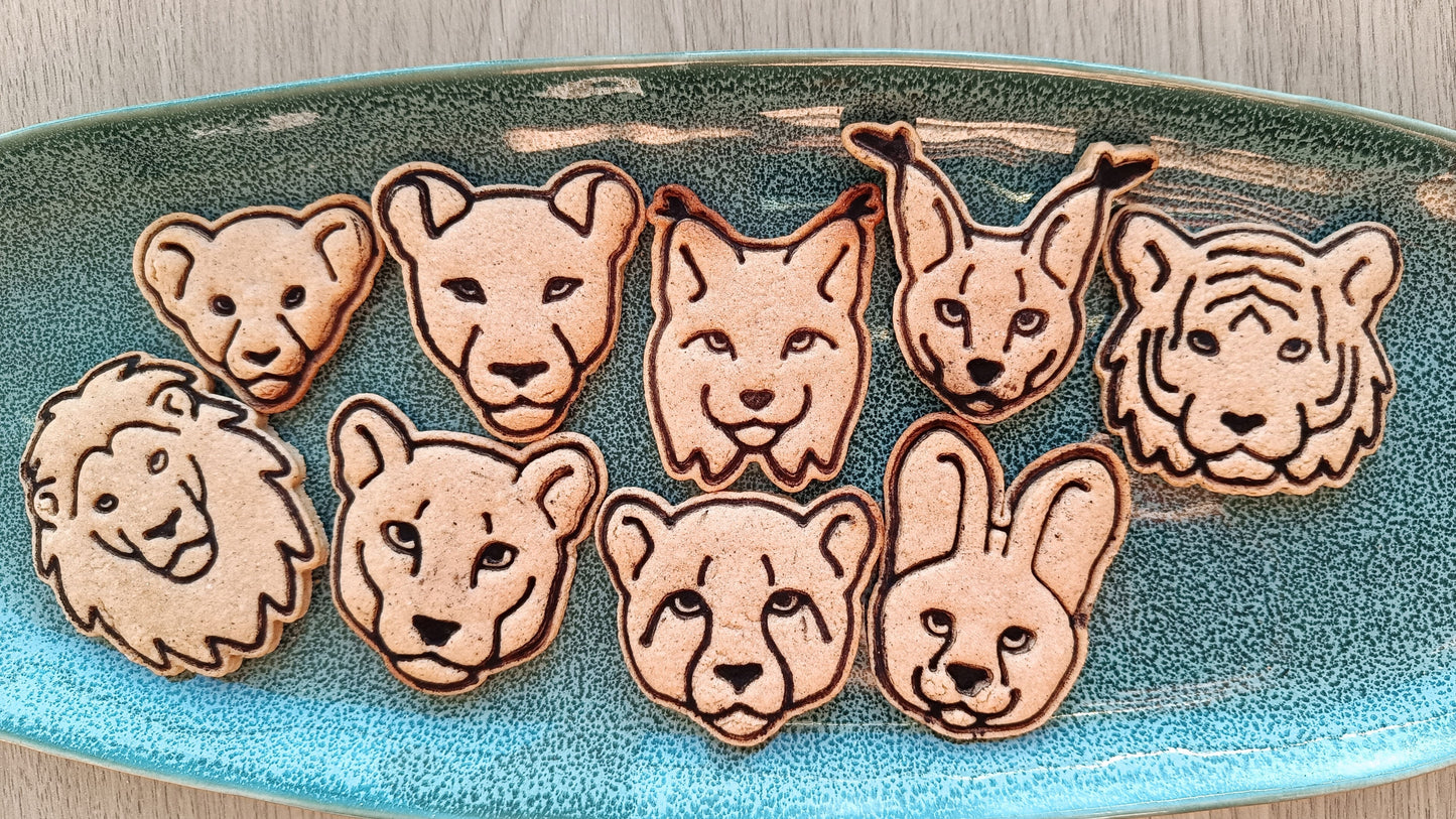 Baby lion - cookie cutter set