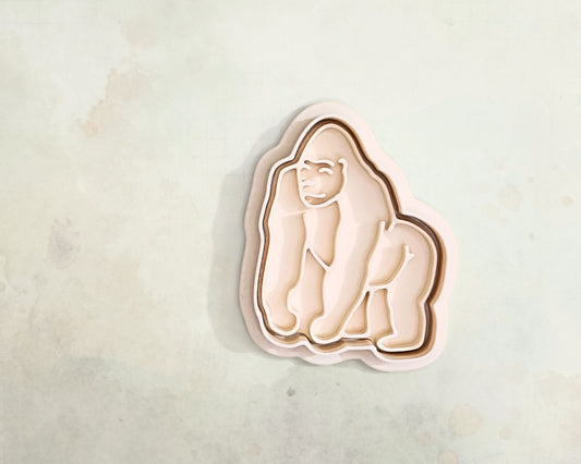 Gorilla - cookie cutter set