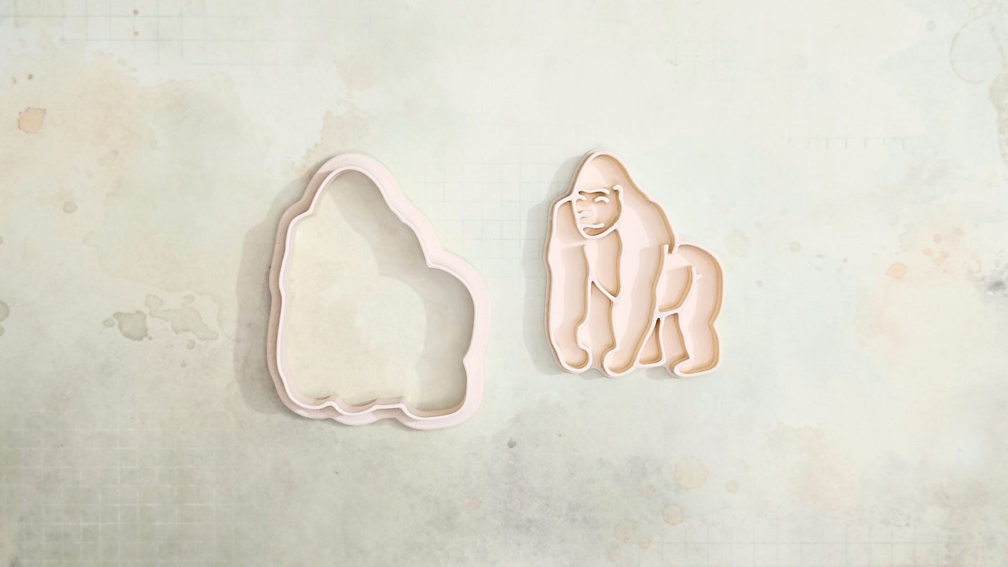 Gorilla - cookie cutter set