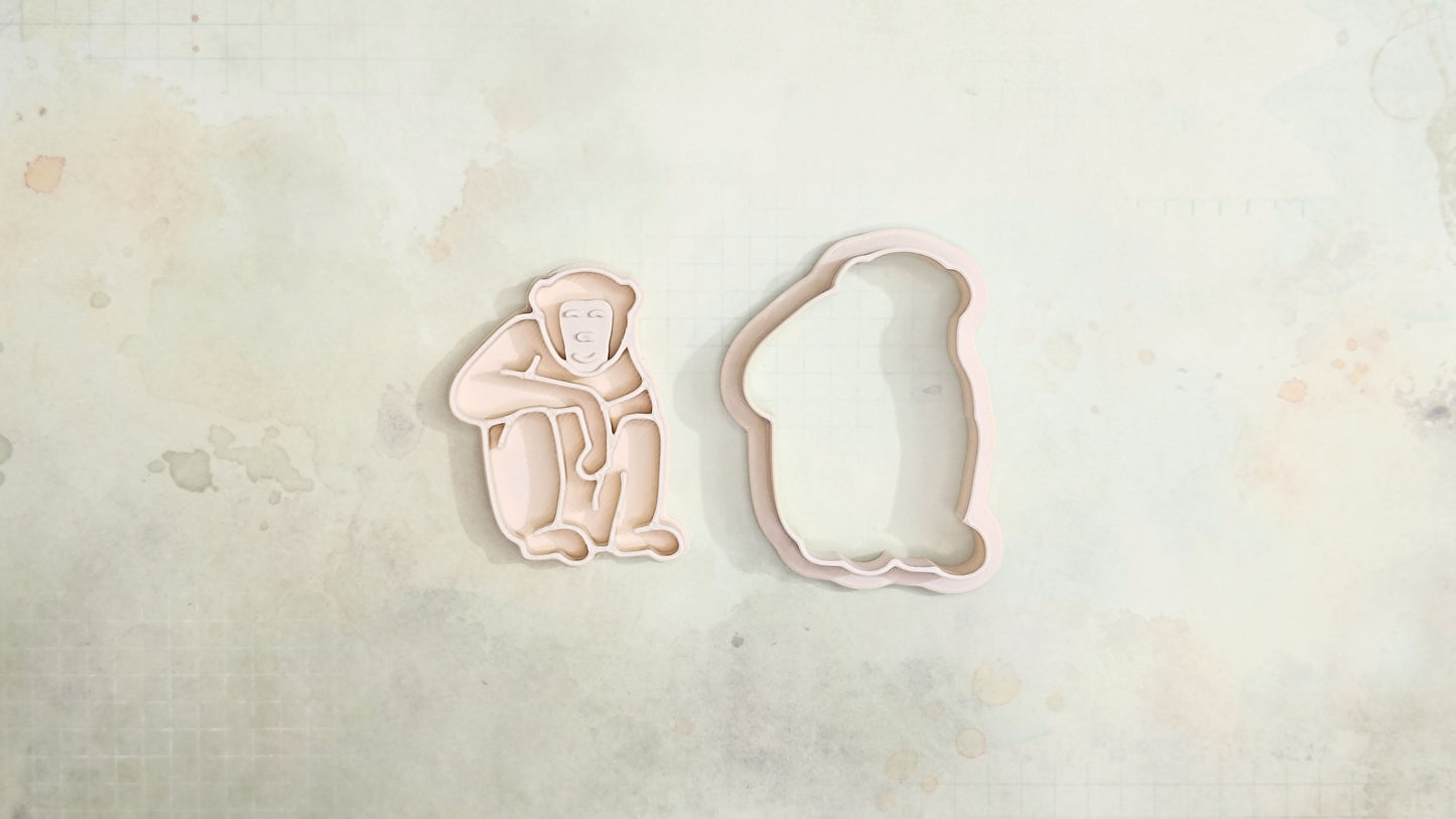 Chimpanzee - cookie cutter set