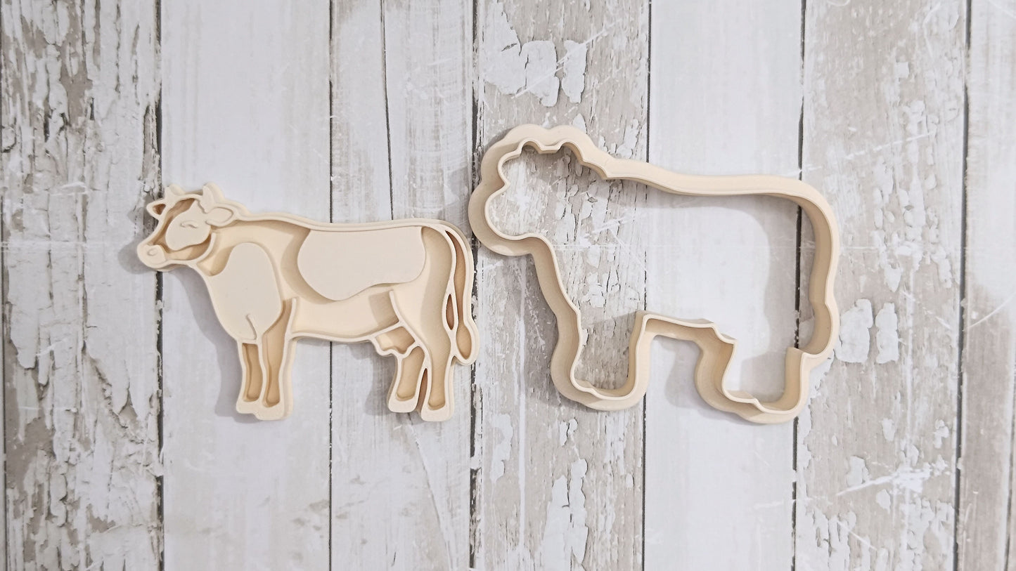 Cow - cookie cutter set