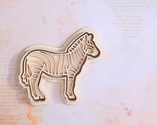 Zebra - cookie cutter set