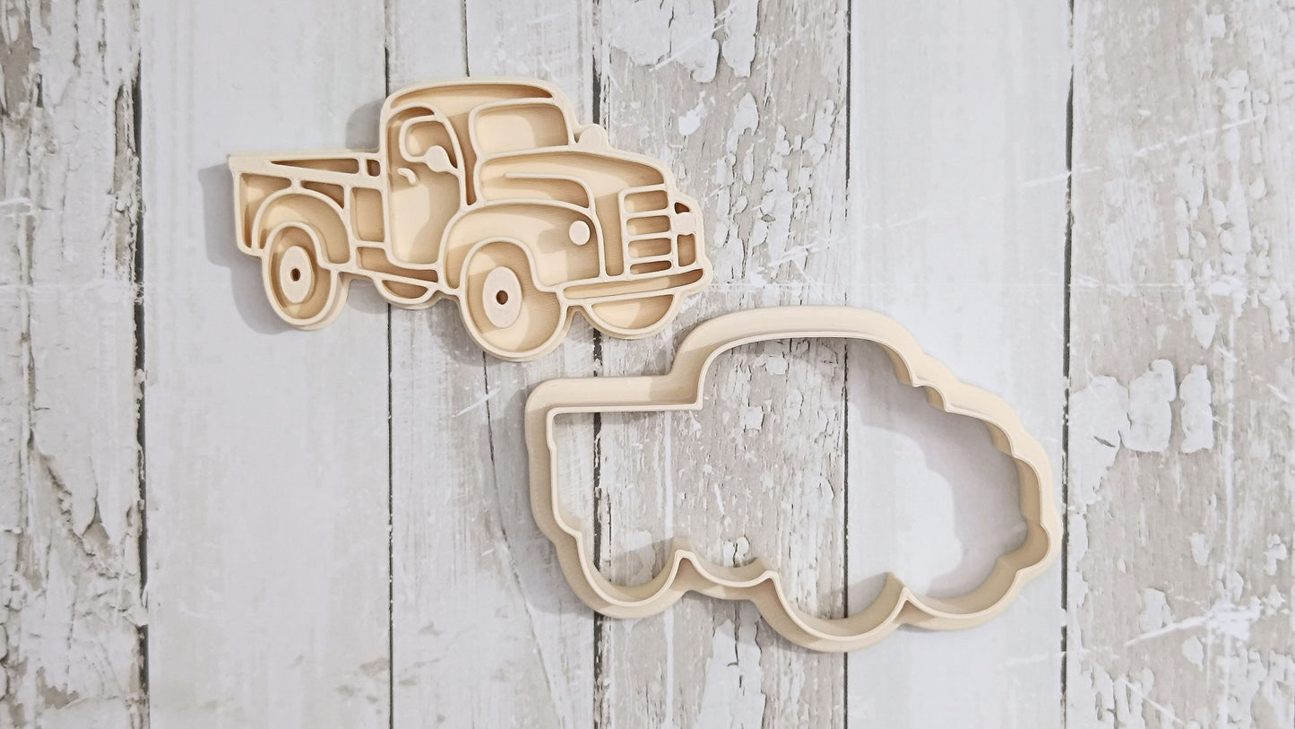 Farm Truck - cookie cutter set