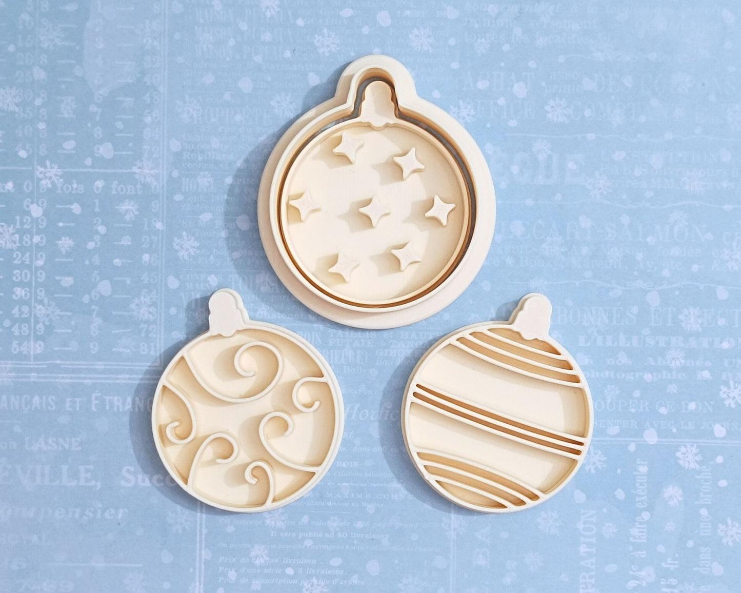 Christmas ornaments - cookie cutter set