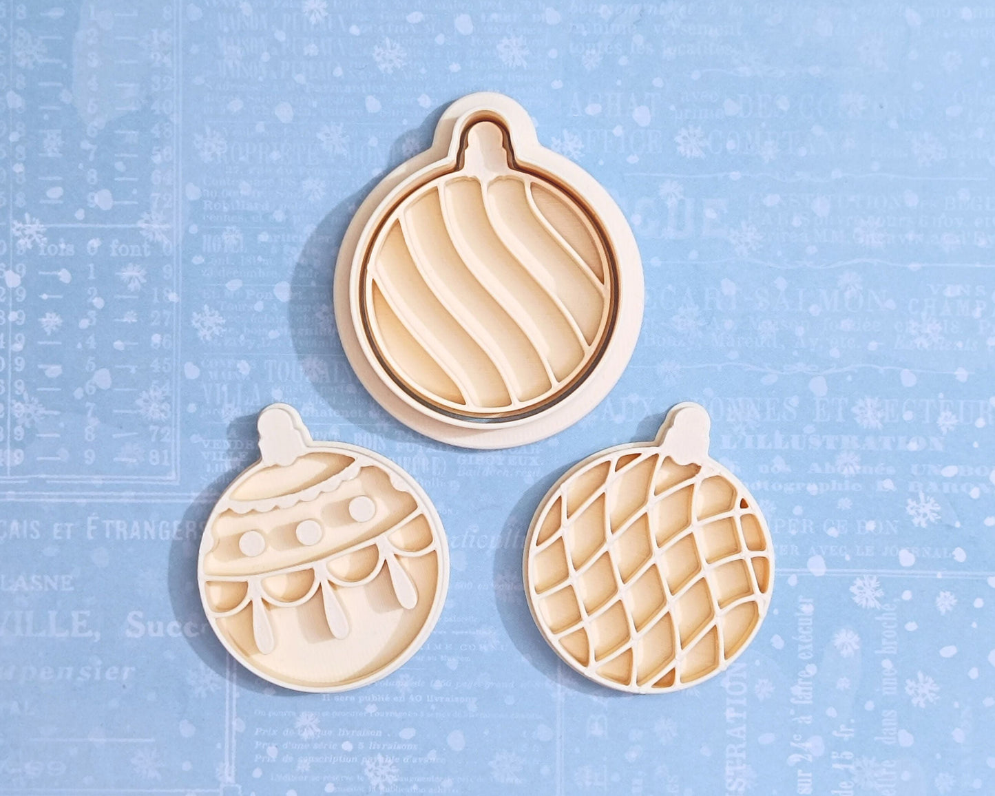 Christmas ornaments - cookie cutter set 2