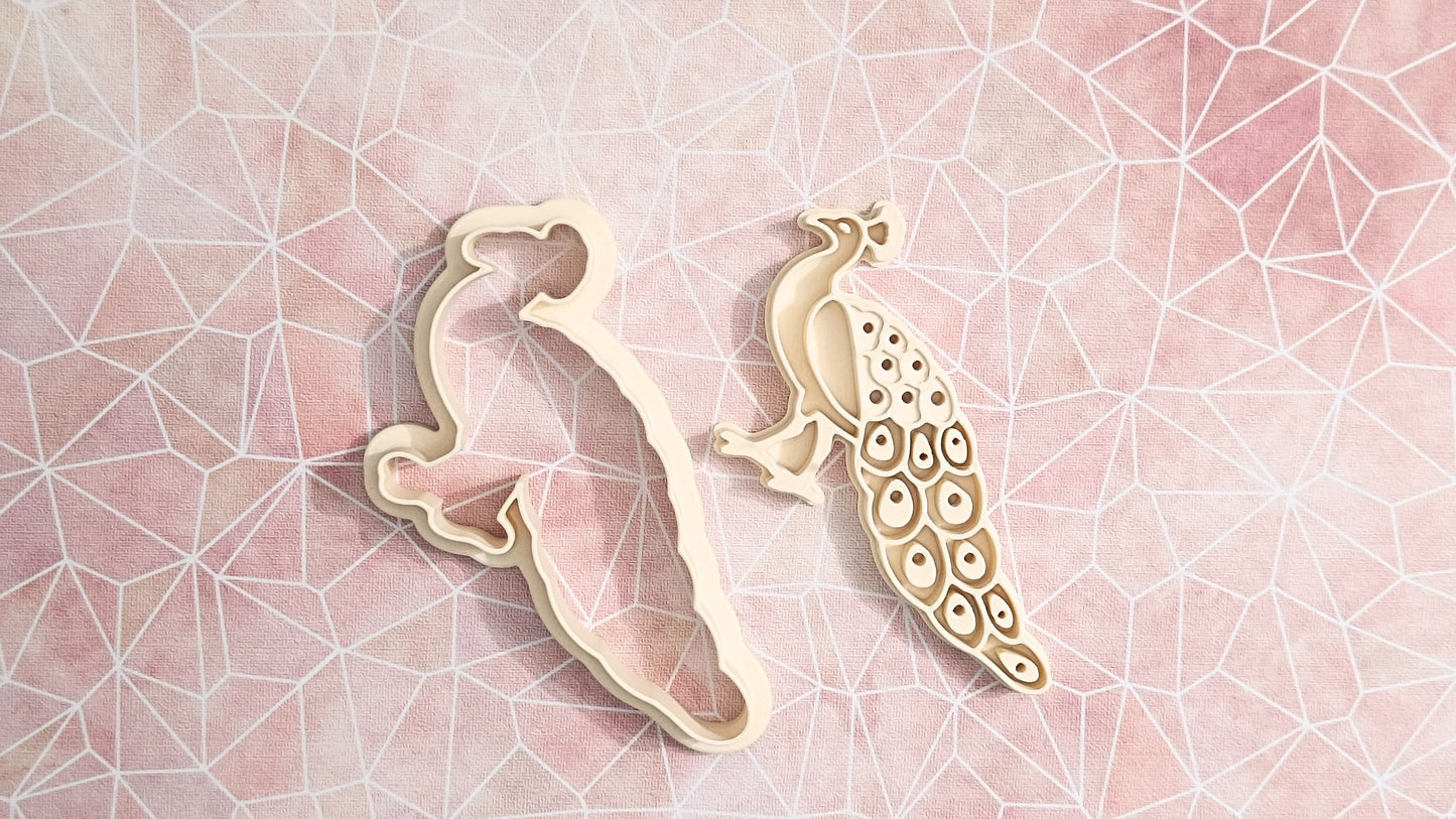 Peacock - cookie cutter set