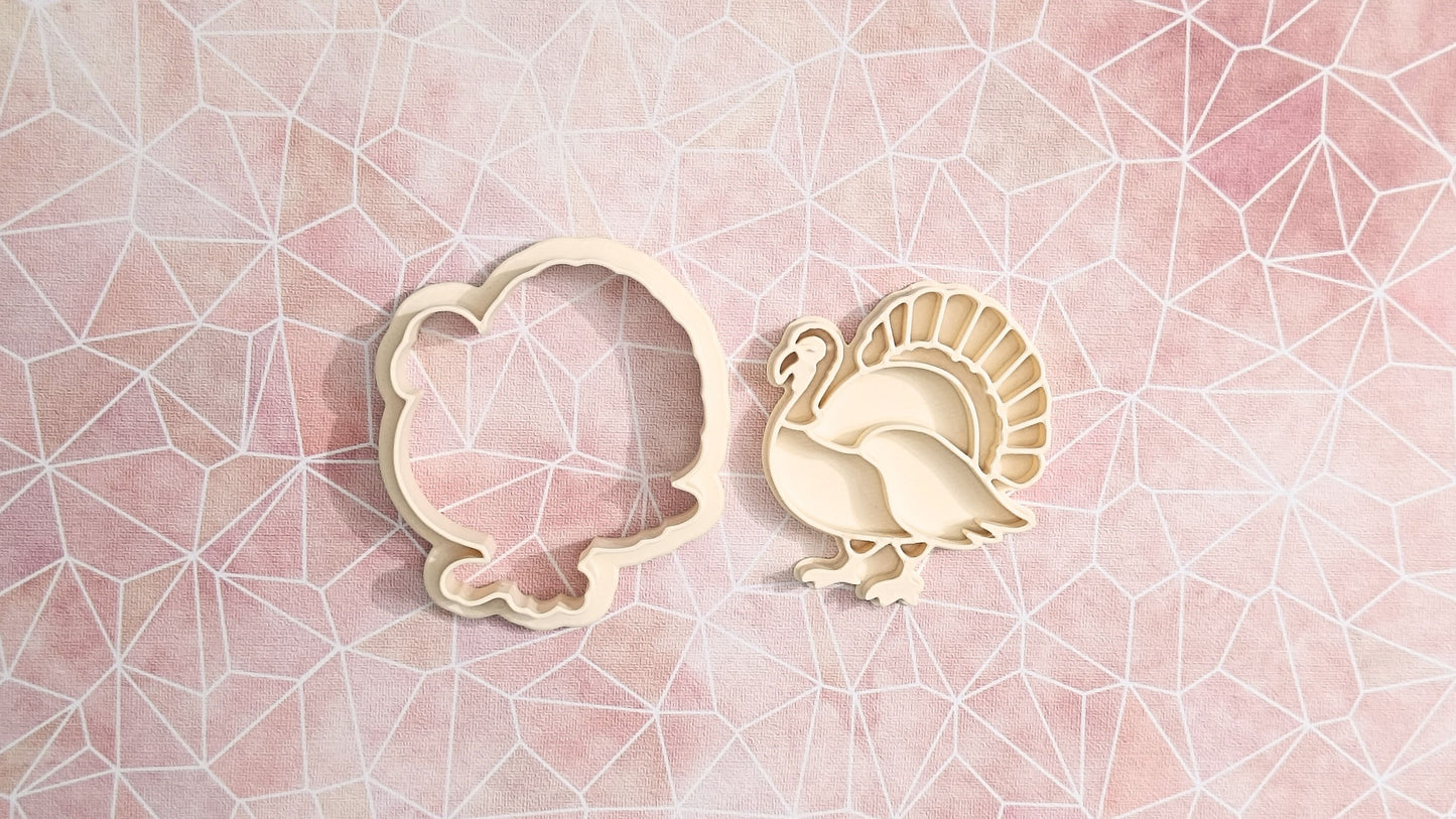Turkey - cookie cutter set