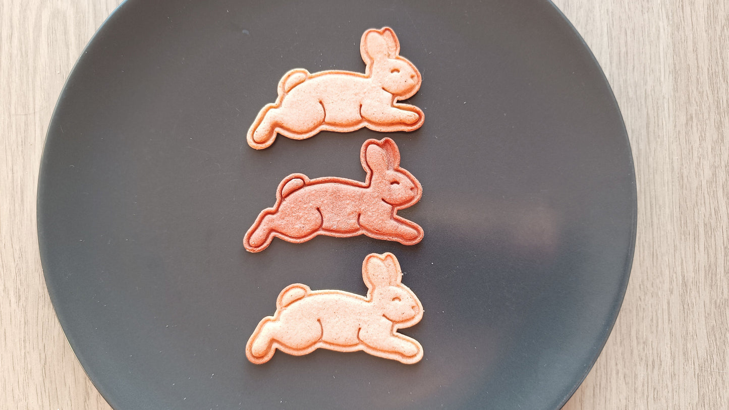 Running bunny - cookie cutter set