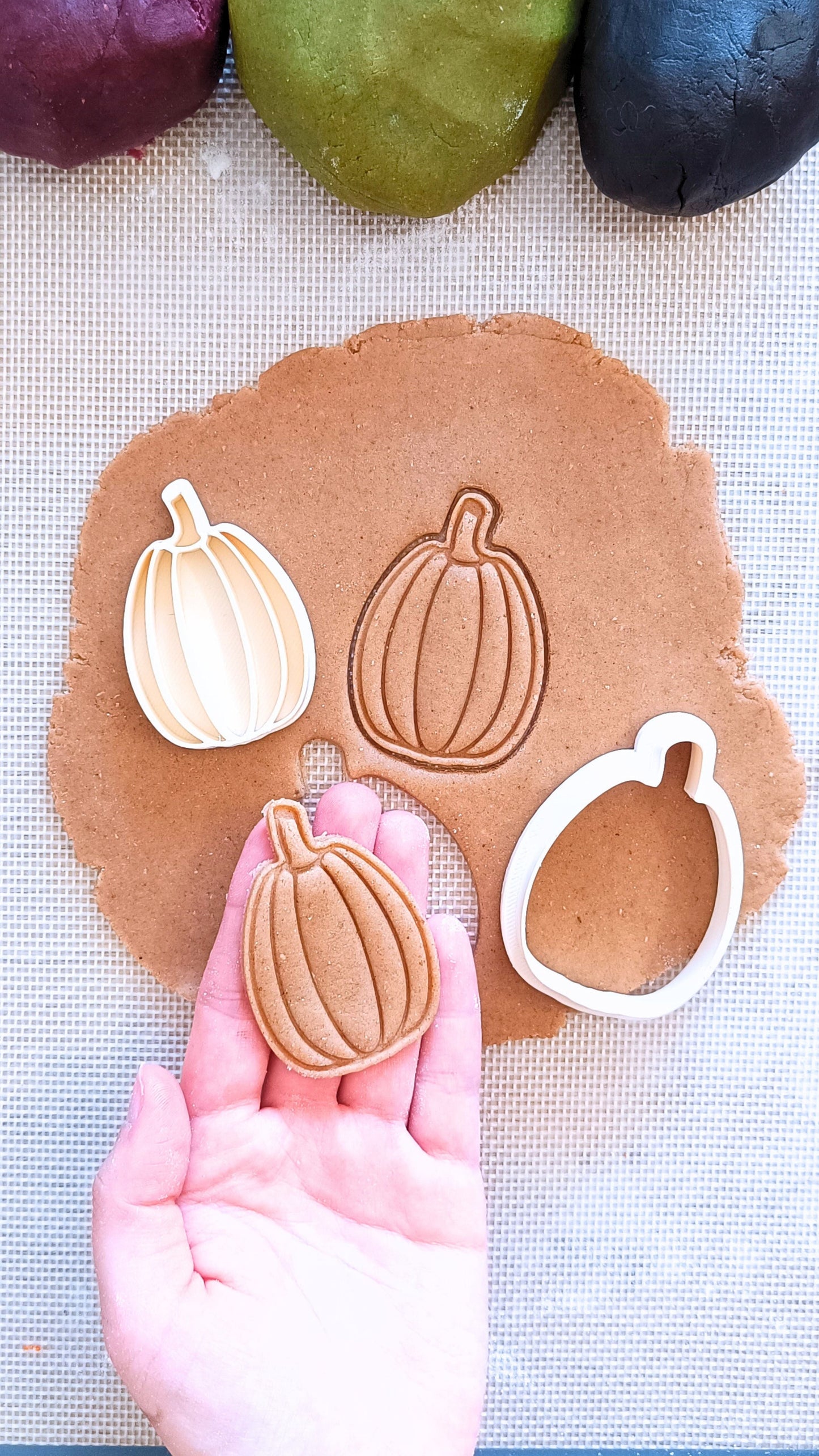 Big pumpkin - cookie cutter set