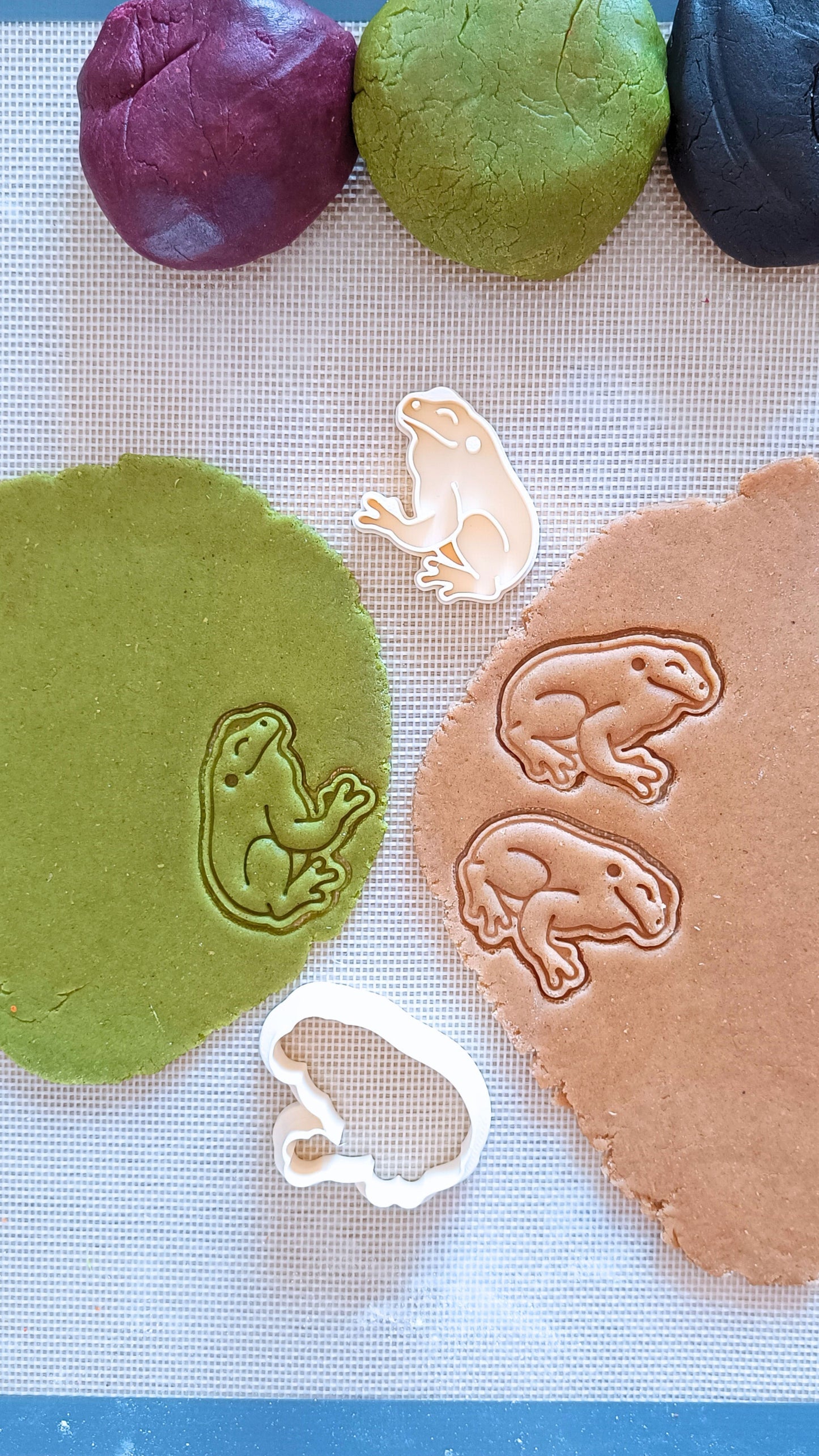 Frog - cookie cutter set