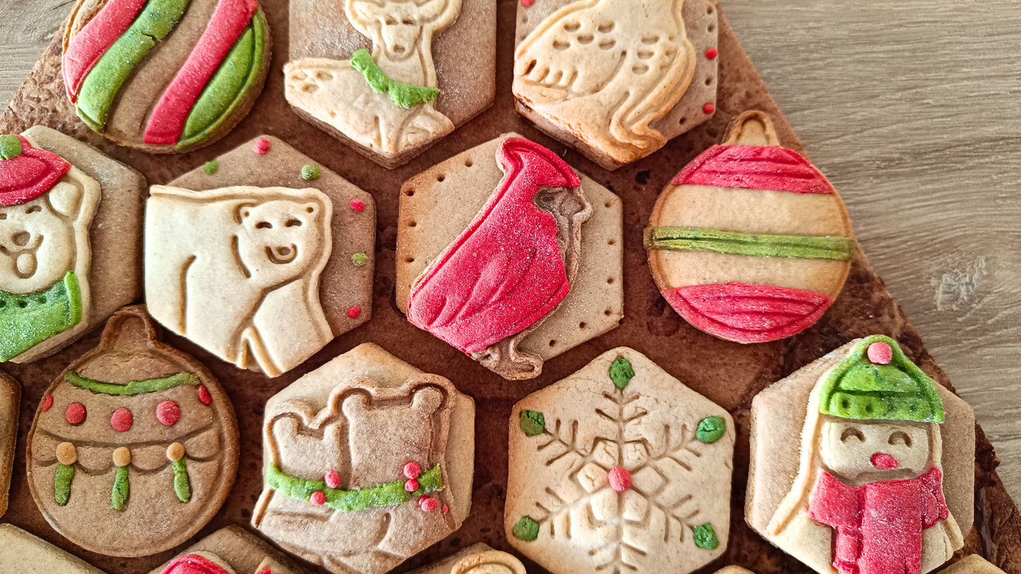 Red cardinal - cookie cutter set