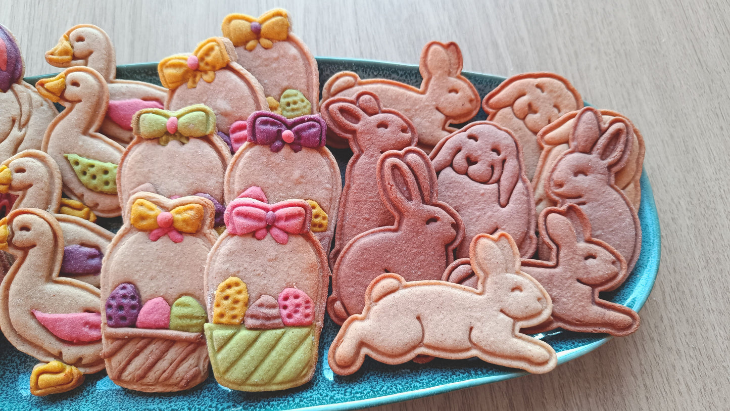 Running bunny - cookie cutter set