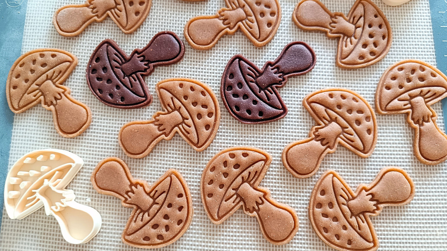 Toadstool - cookie cutter set