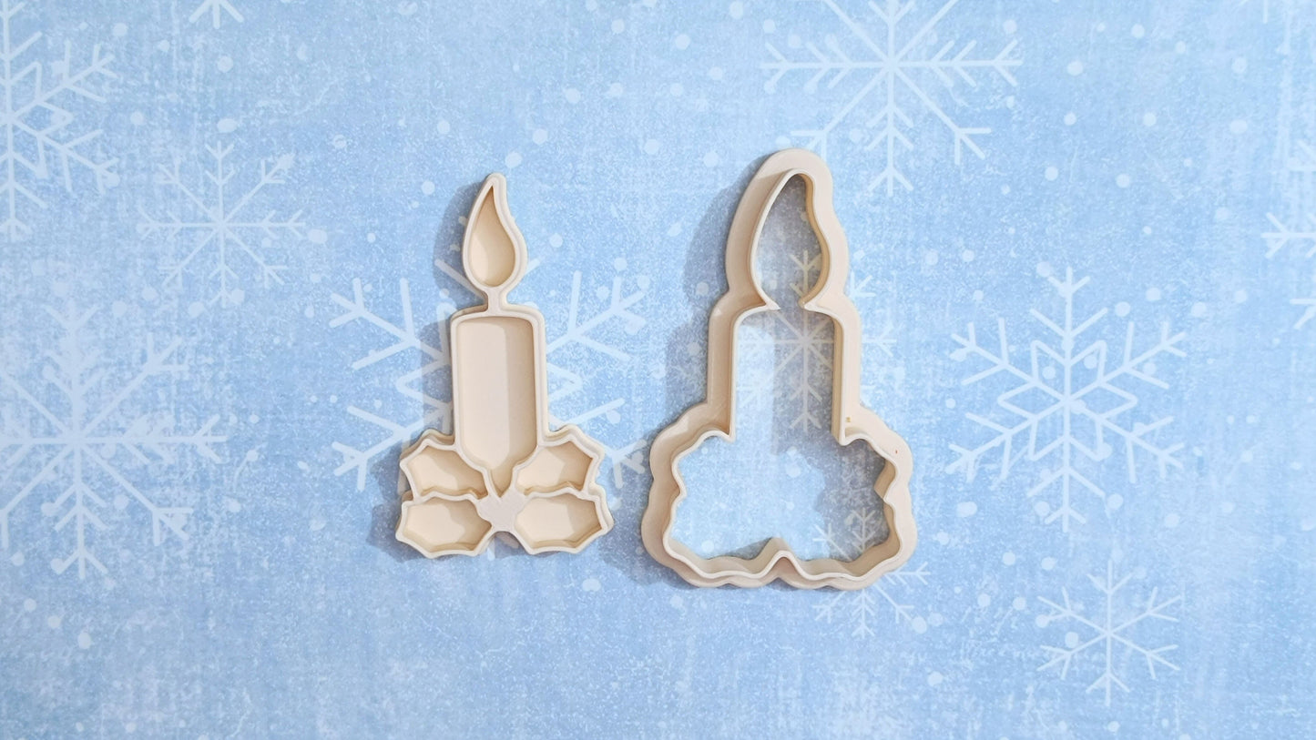 Candle - cookie cutter set