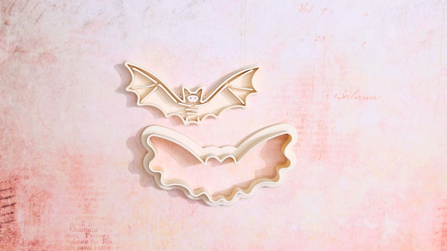 Bat skeleton - cookie cutter set