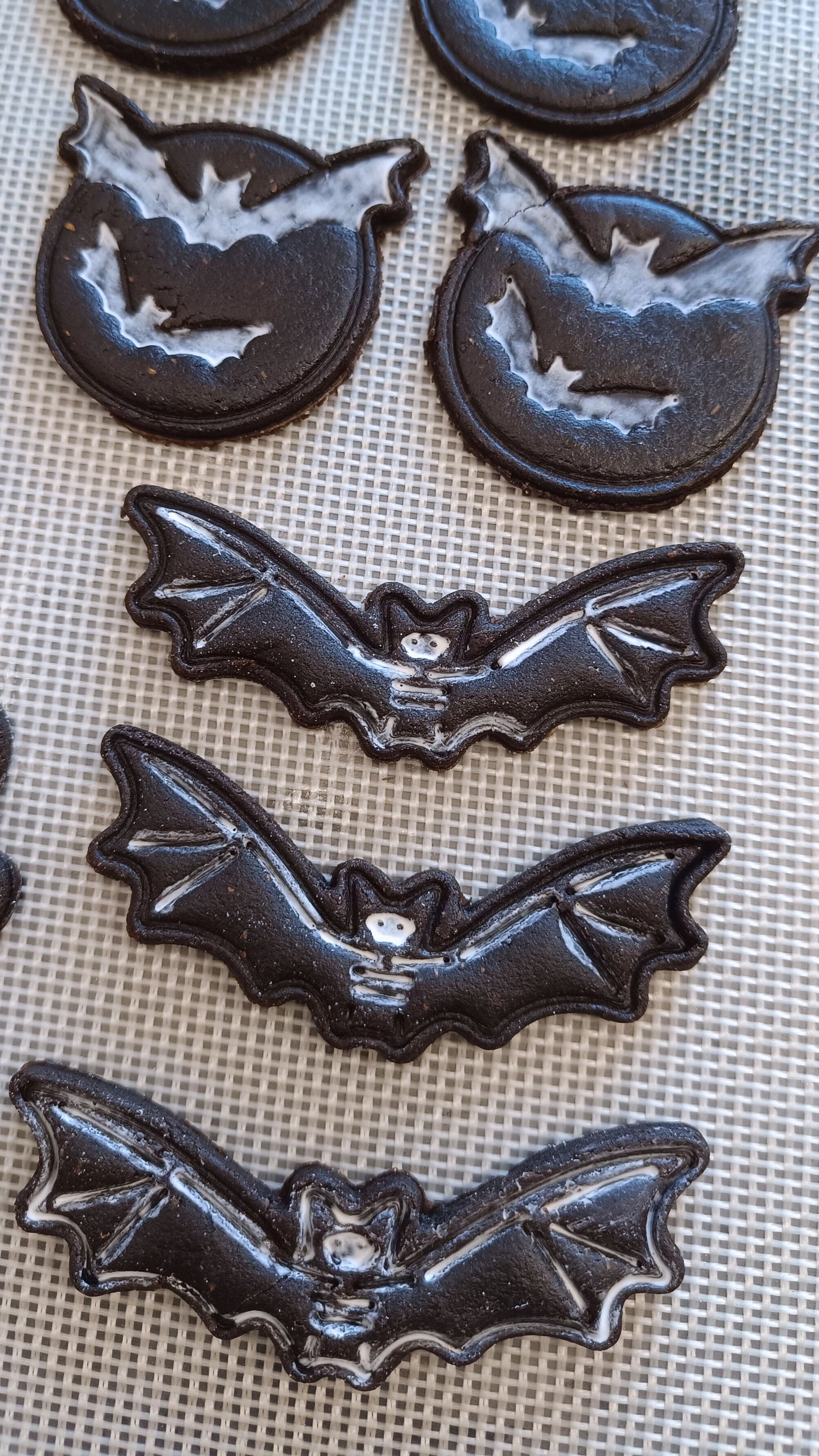 Bat skeleton - cookie cutter set