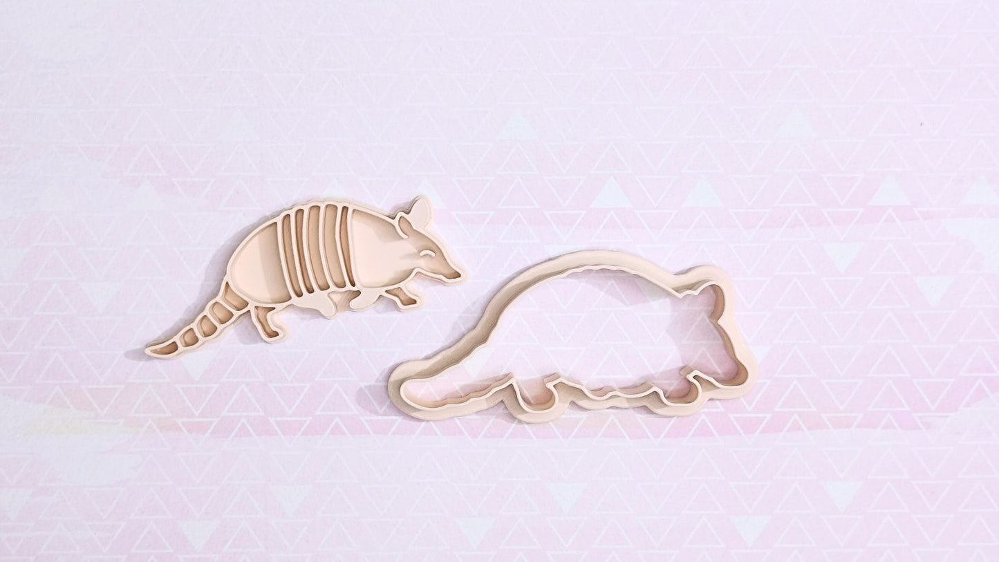 Armadillo - cookie cutter set
