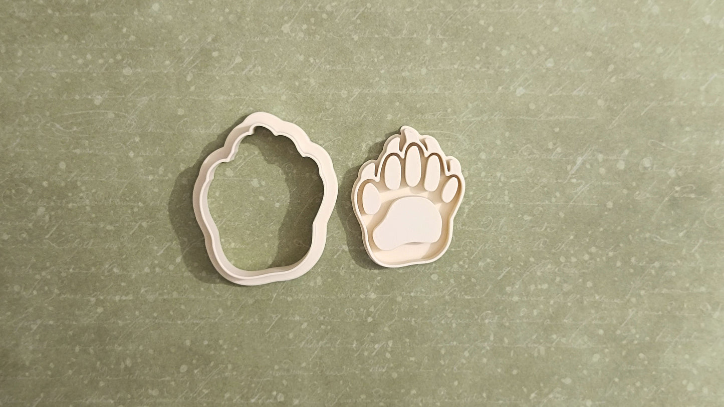 Bear paw - cookie cutter set
