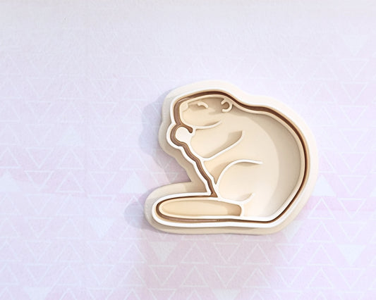 Beaver - cookie cutter set