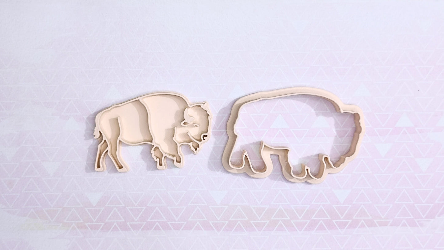 Bison - cookie cutter set