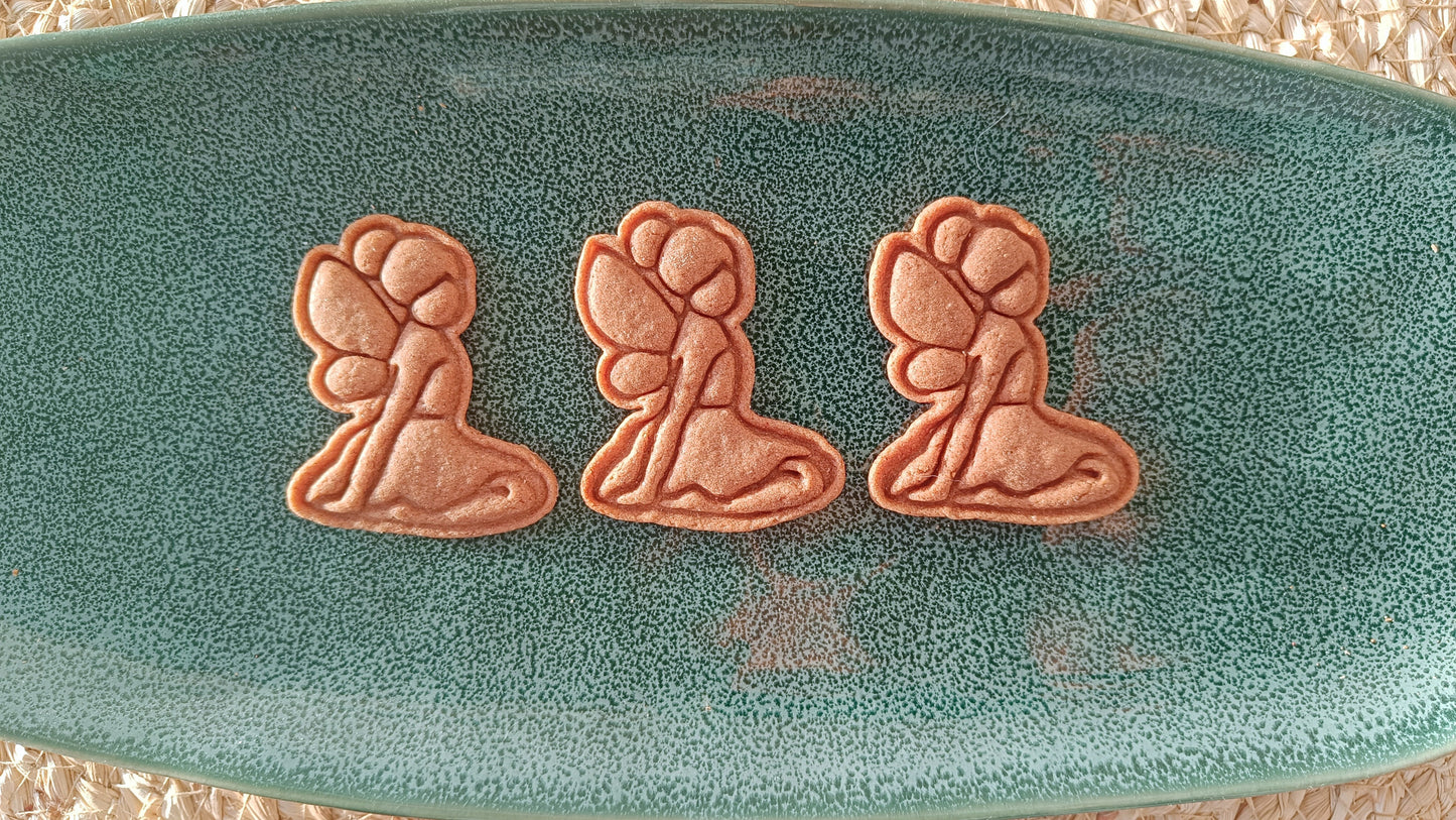 Fairy, sitting - cookie cutter set