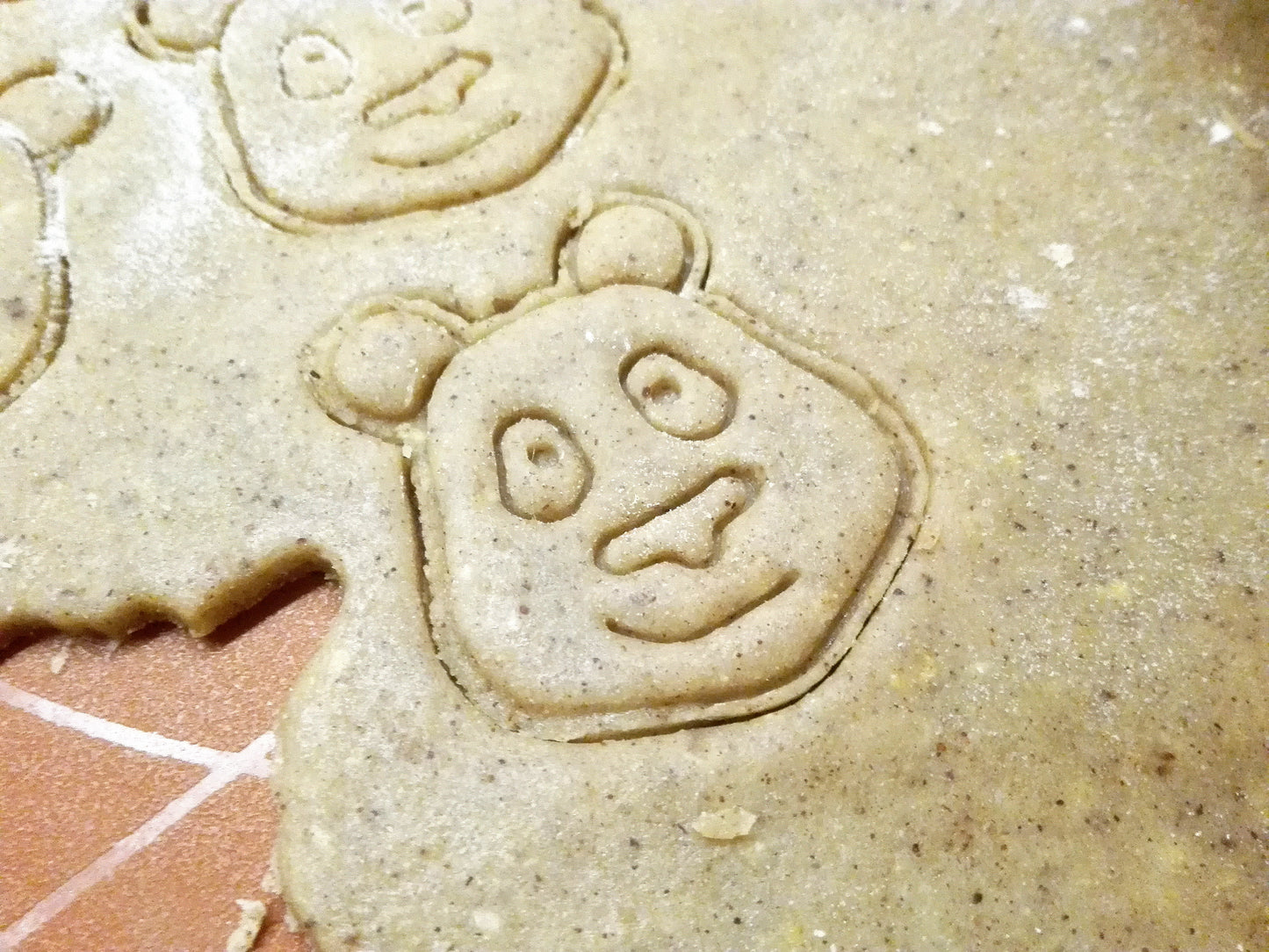 Panda head - cookie cutter set